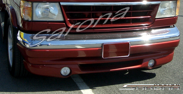 Custom Ford Econoline Van  Front Lip/Splitter (1997 - 2007) - $325.00 (Part #FD-006-FA)